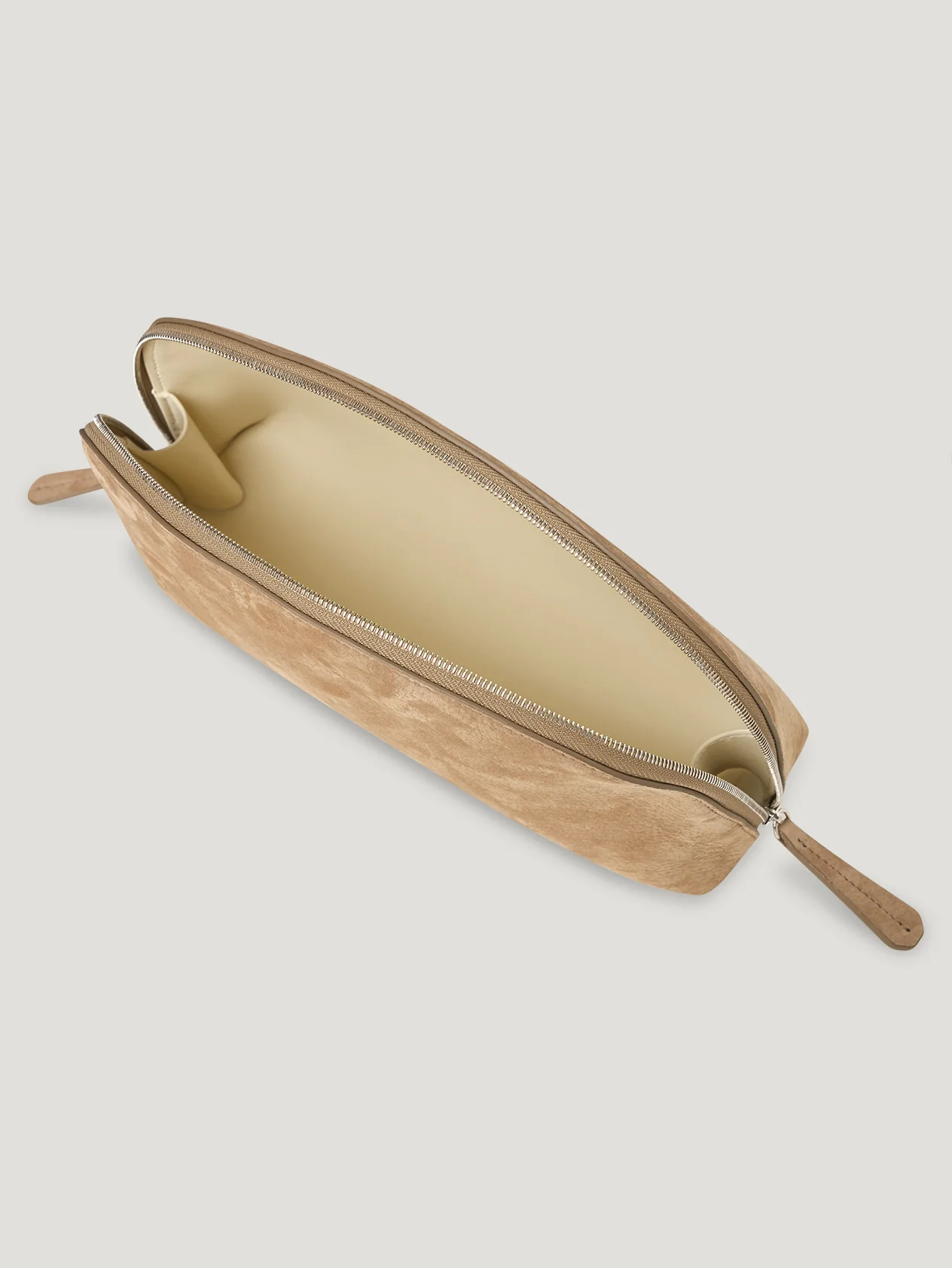 Taupe Large Travel Pouch - Image 4