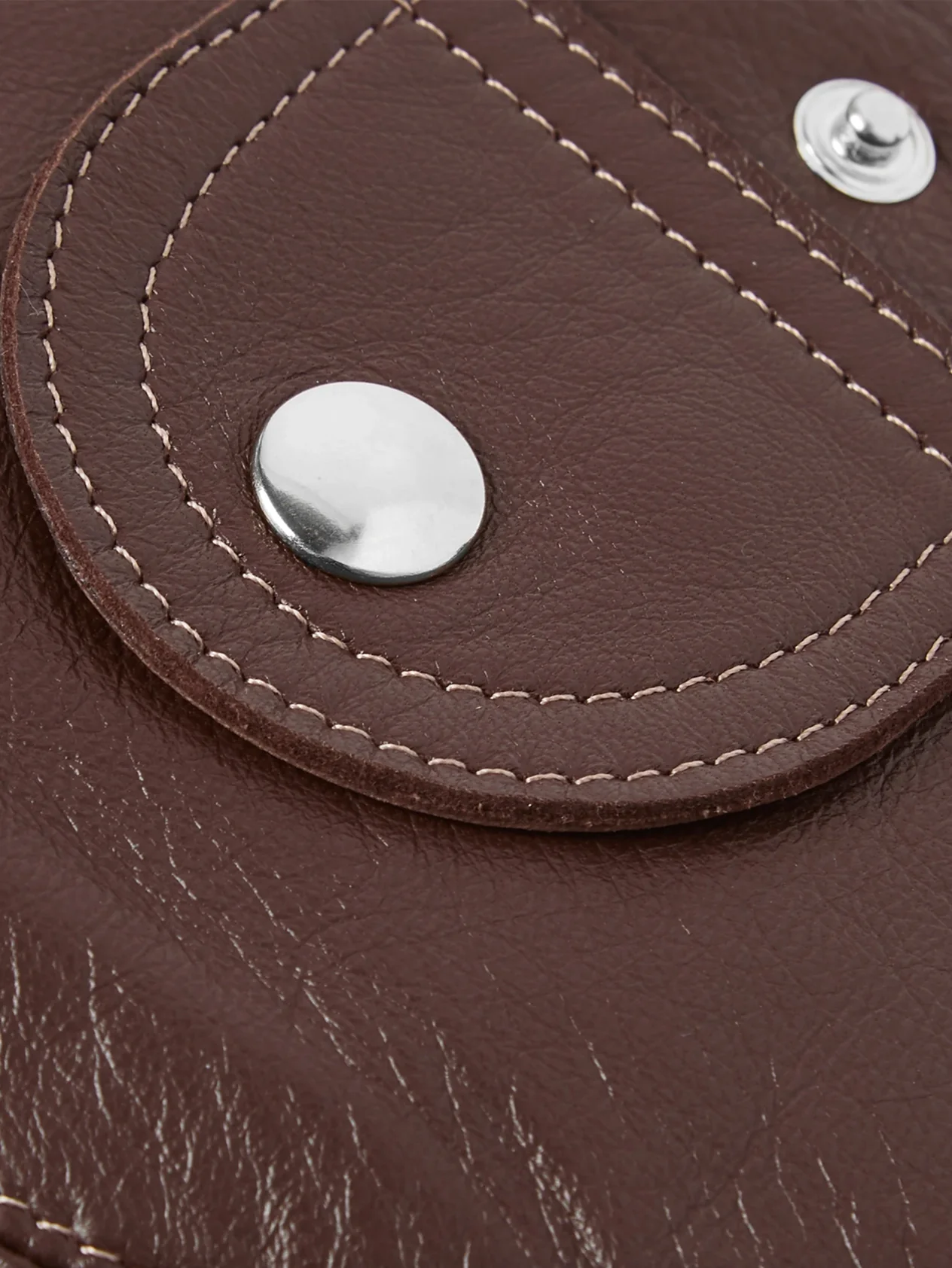 Brown Leather Helmet - Image 2