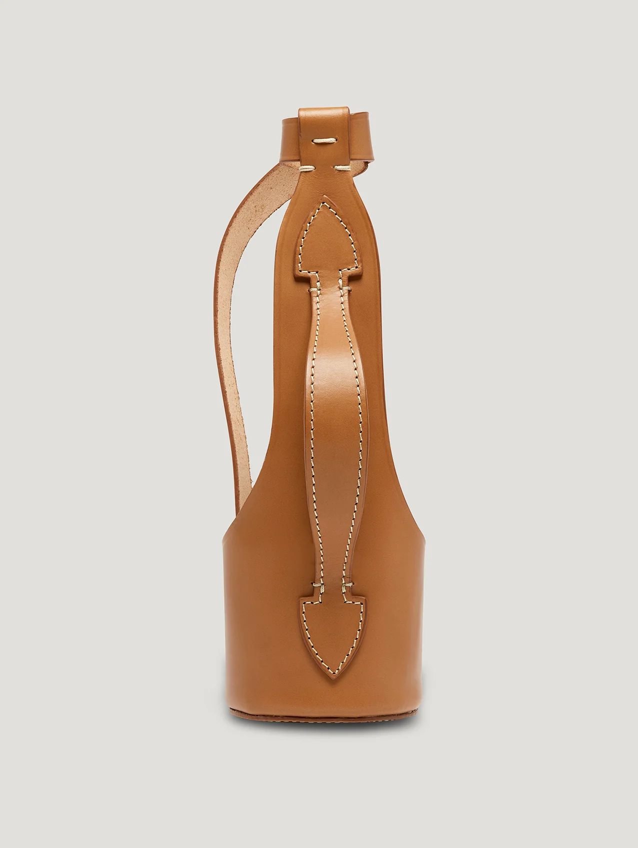 Natural Leather Wine Holder
