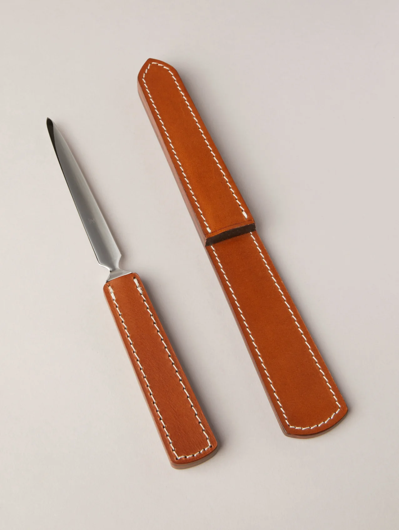 Tan Letter Opener With Case