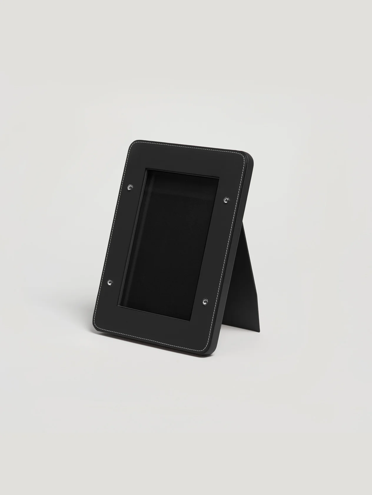 Black Leather Large Photo Frame - Image 3