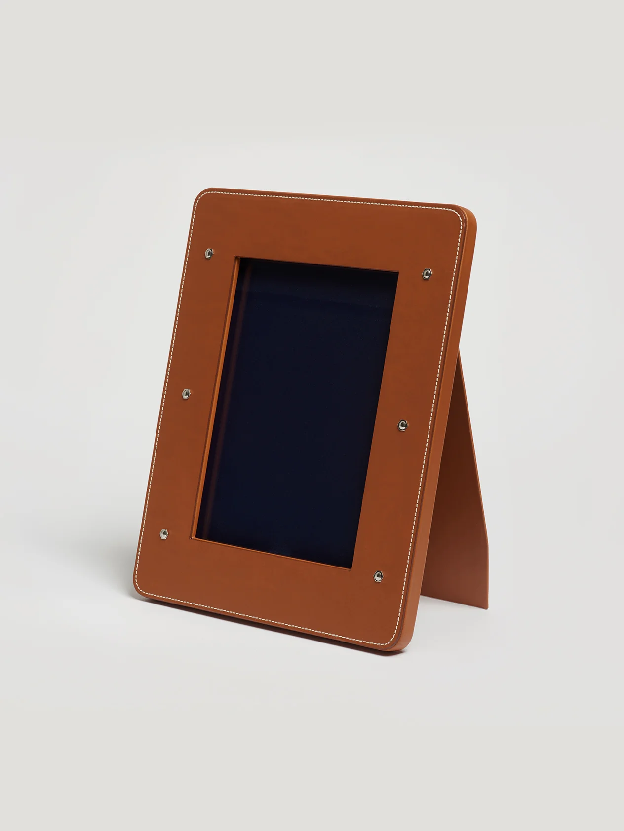 Tan Leather Large Photo Frame