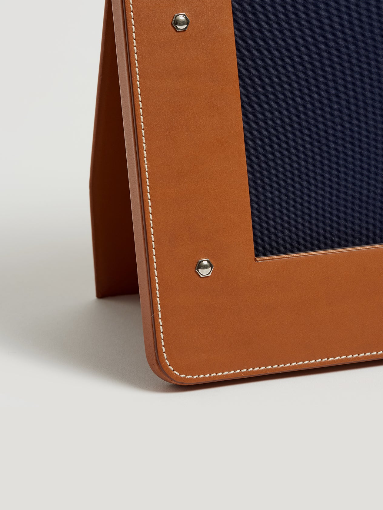 Tan Leather Large Photo Frame - Image 3