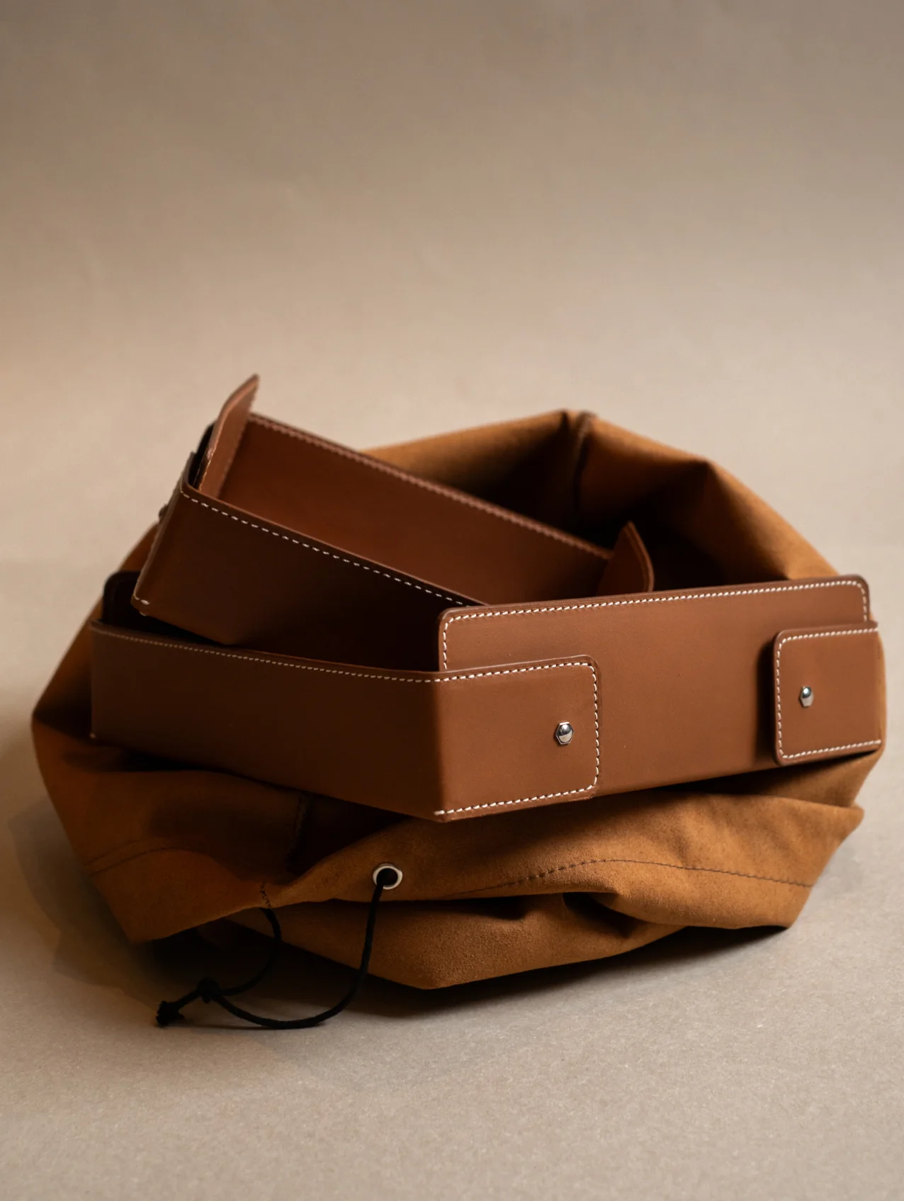 Tan Large Vide Poche - Image 3