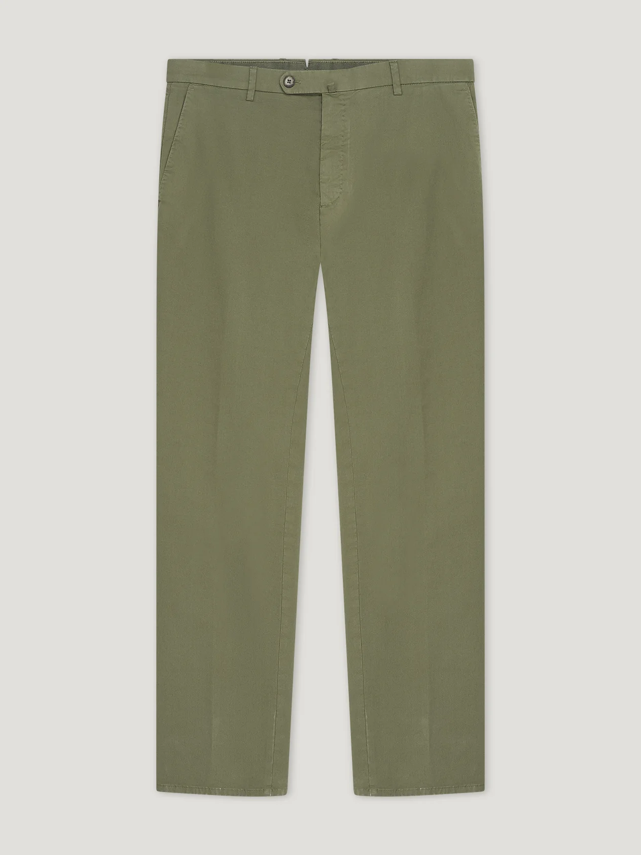 Green Gabardine Trousers