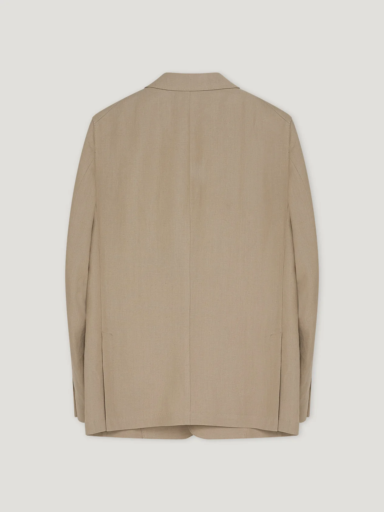 Taupe Linen Greenwich Jacket - Image 4