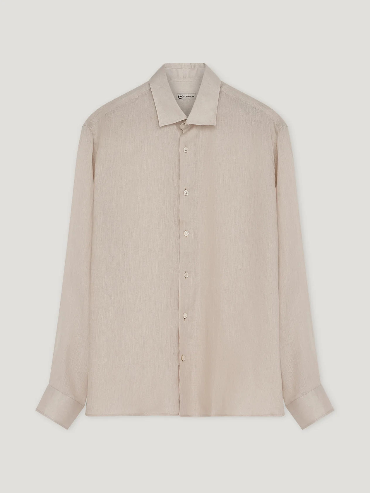 Bone Linen Richmond Shirt