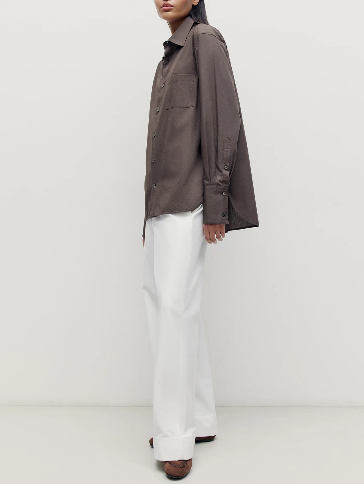 Brown Marella Shirt - Image 3