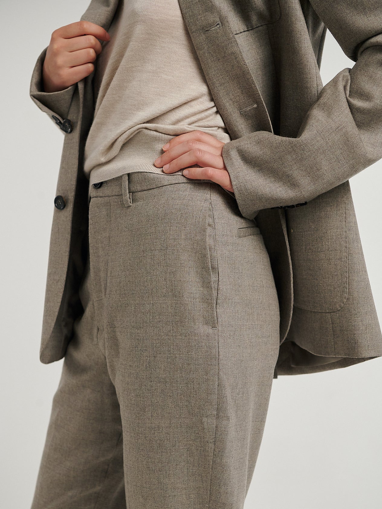 Stone Marlene Trousers - Image 2