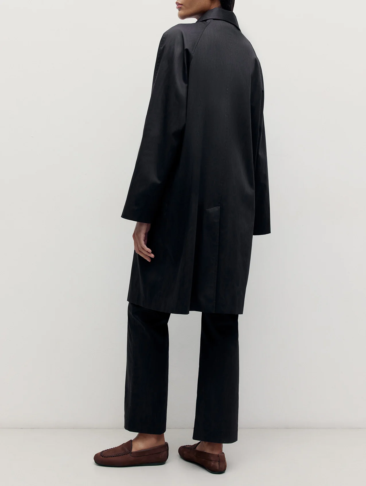 Moire Car Coat