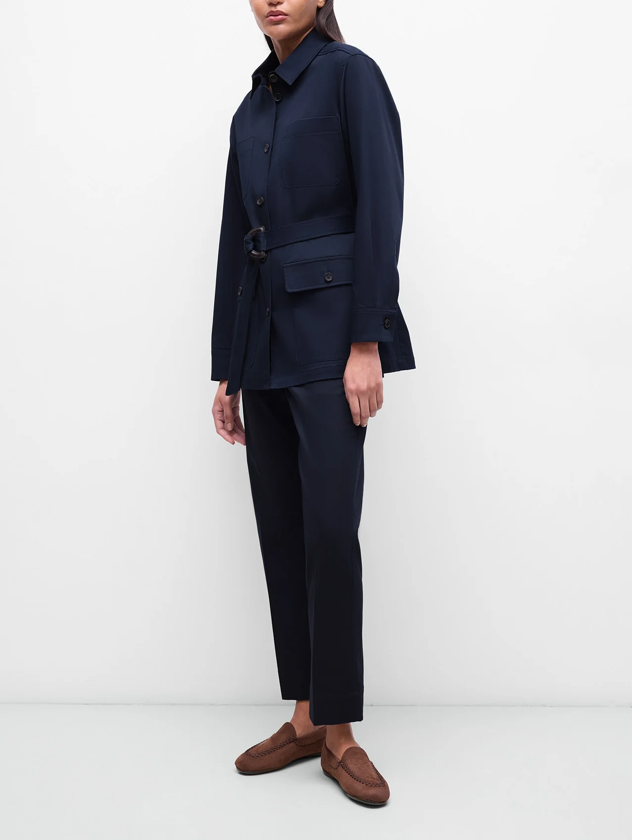 Navy Monaco Trousers - Image 2