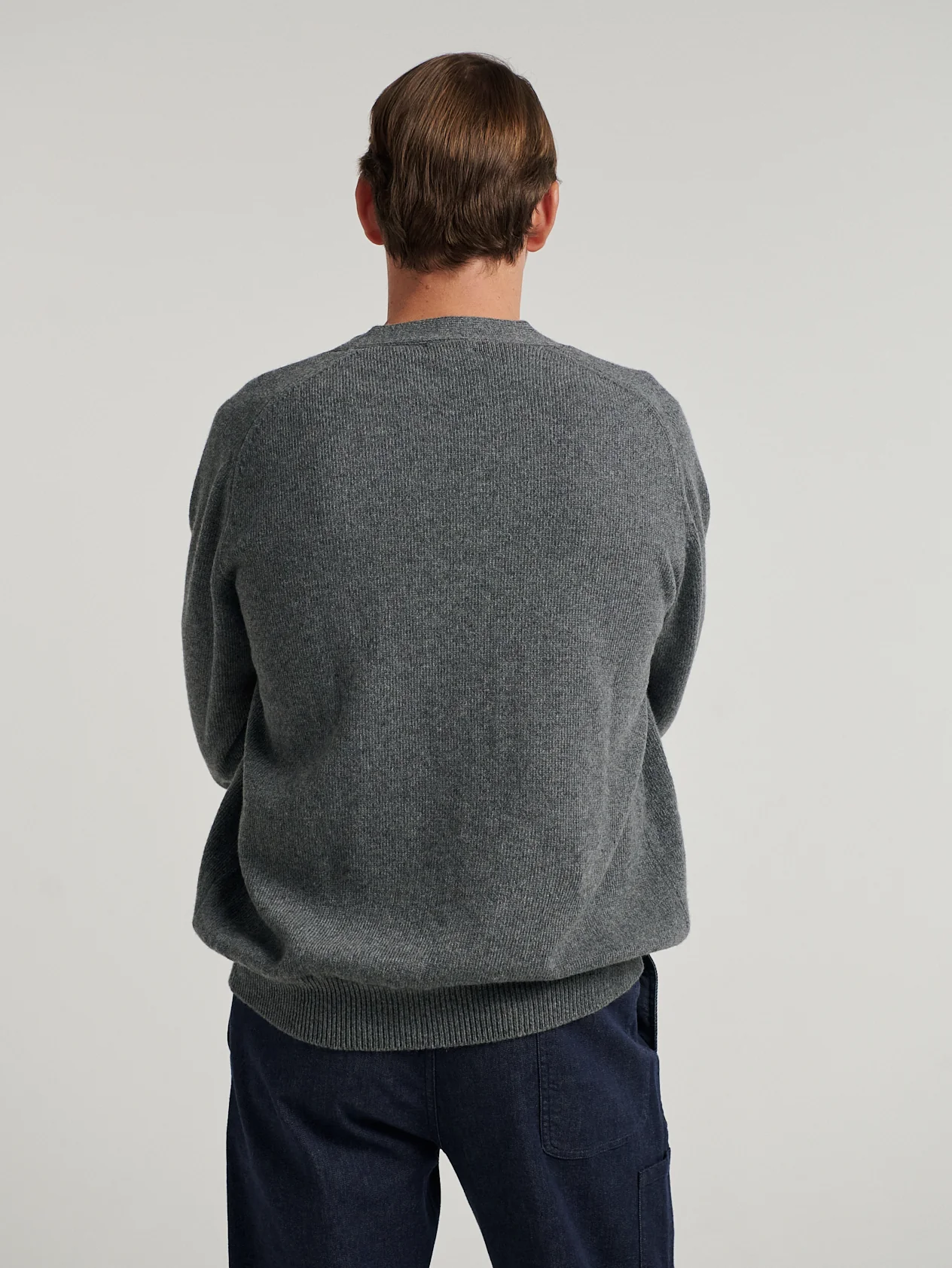 Charcoal New Art Cardigan - Image 7