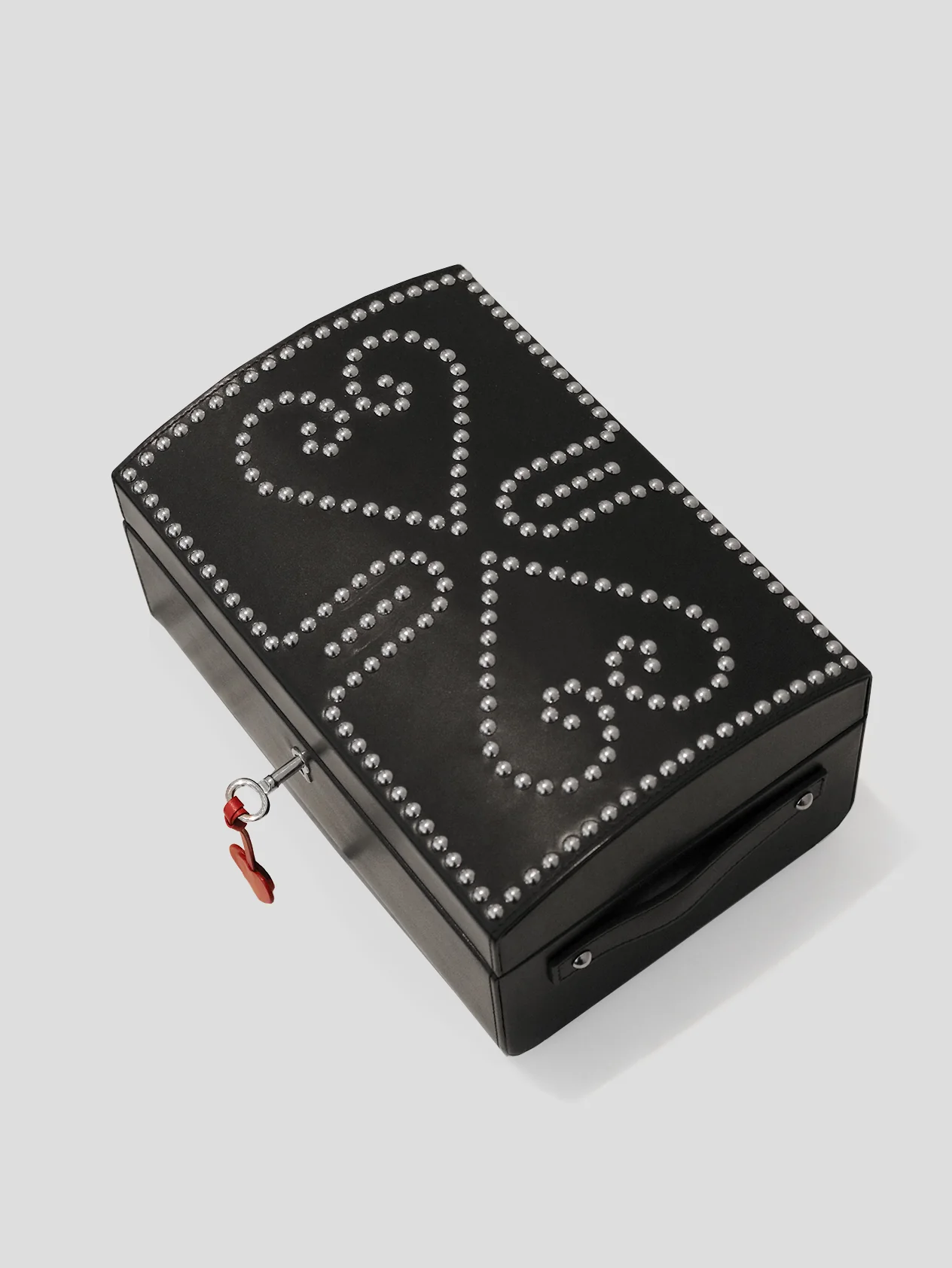 Black Nomadic Chest with Silver Studs 1904 - Image 3