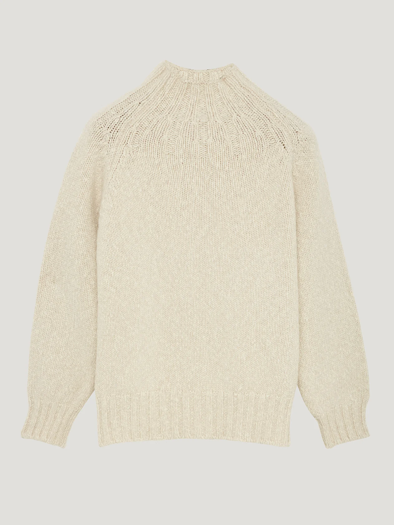 Ecru Oversized Chunky Knit