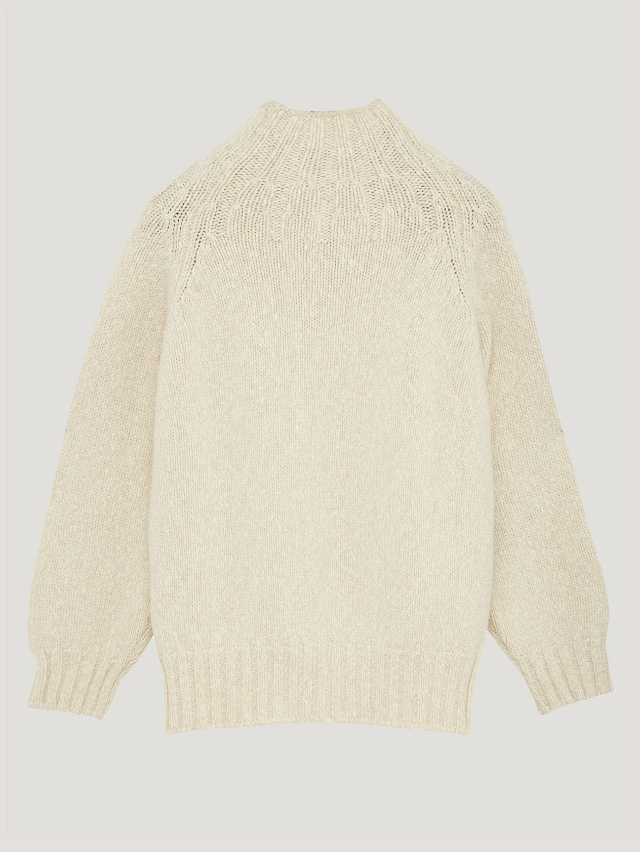 Ecru Oversized Chunky Knit - Image 4