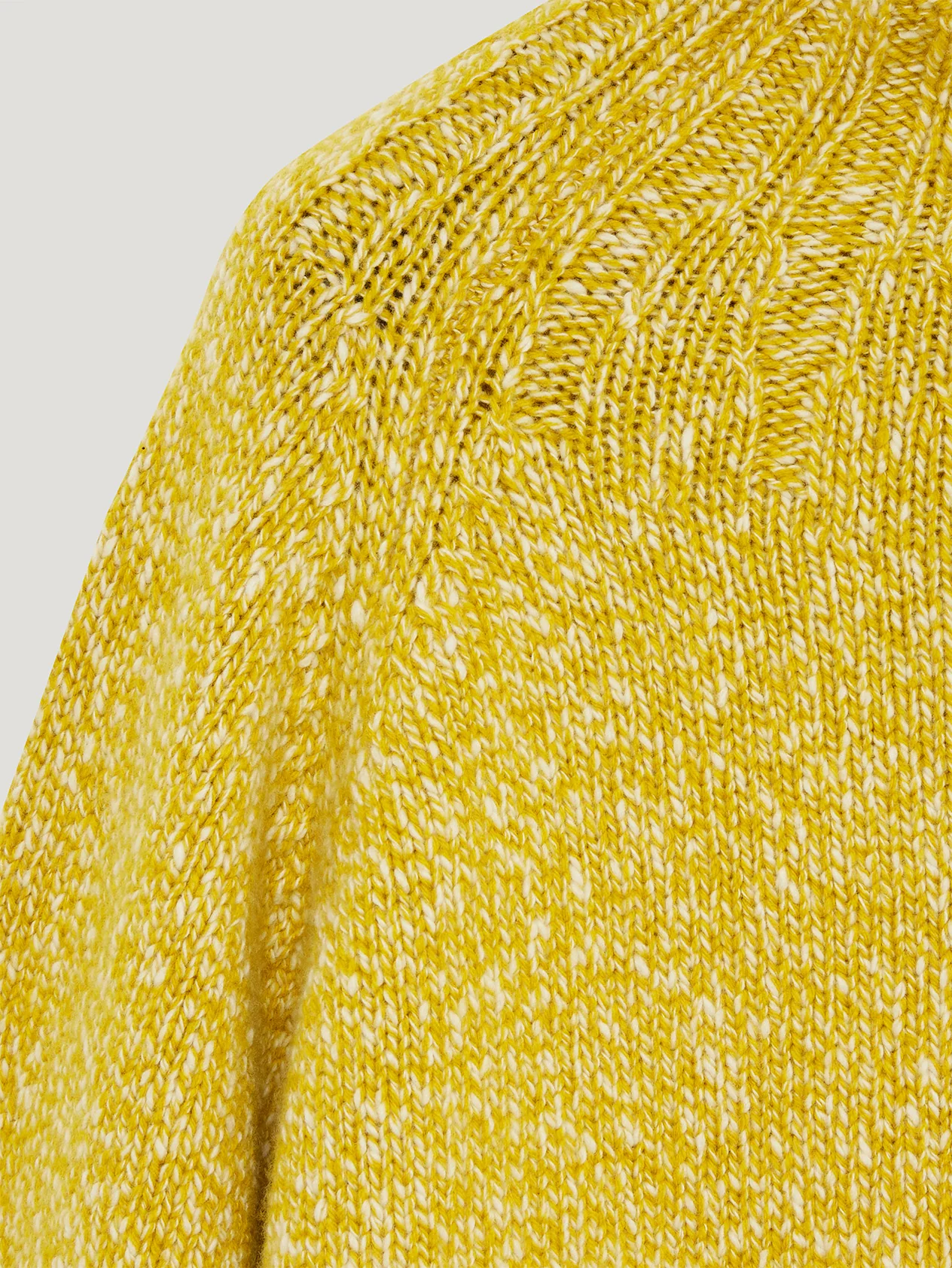 Yellow/Ecru Oversized Chunky Knit - Image 2