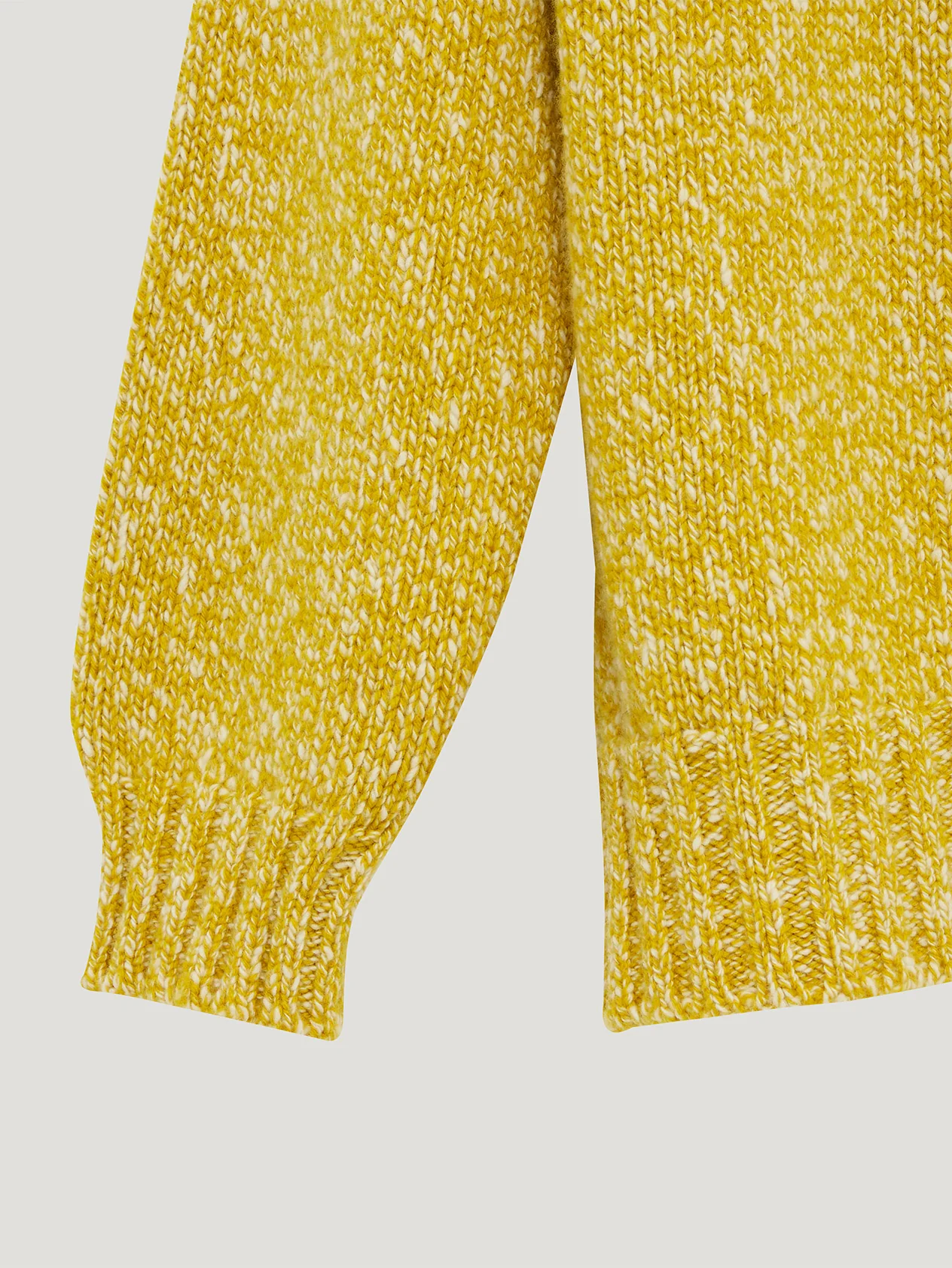 Yellow/Ecru Oversized Chunky Knit - Image 3