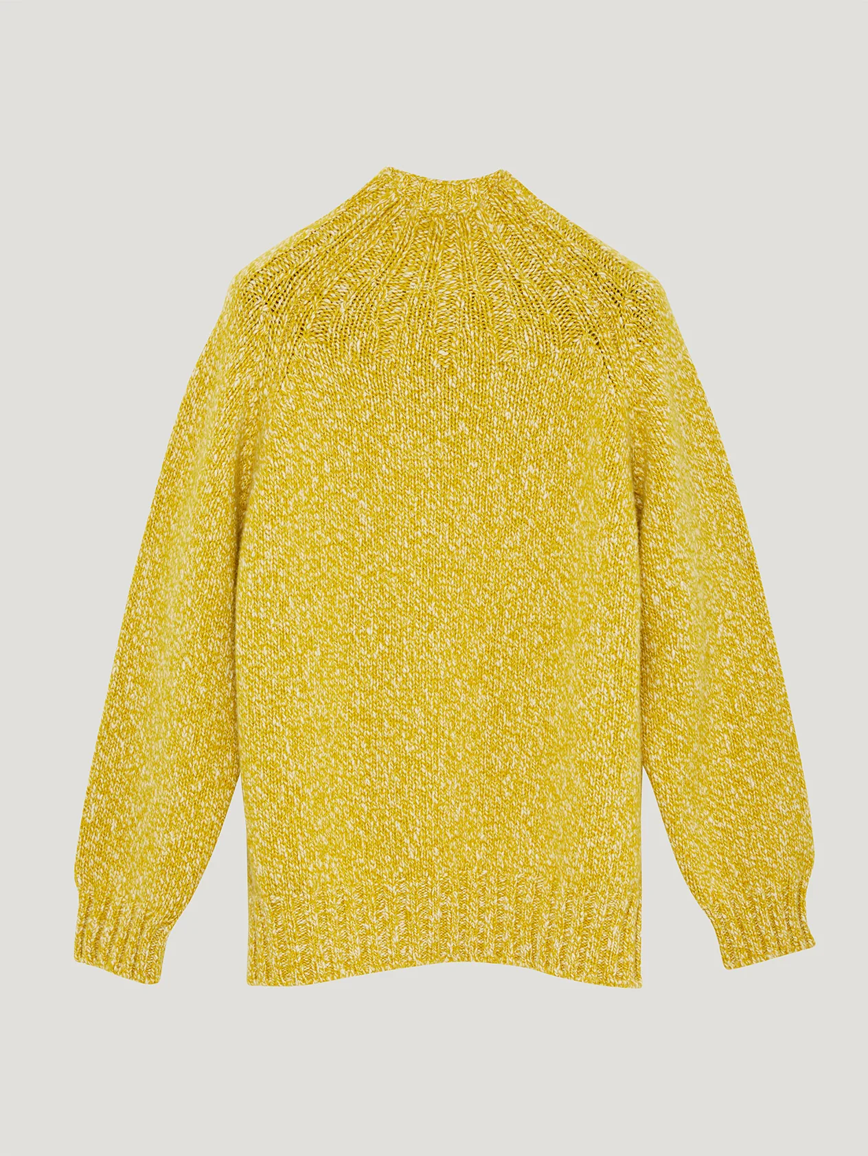 Yellow/Ecru Oversized Chunky Knit - Image 4