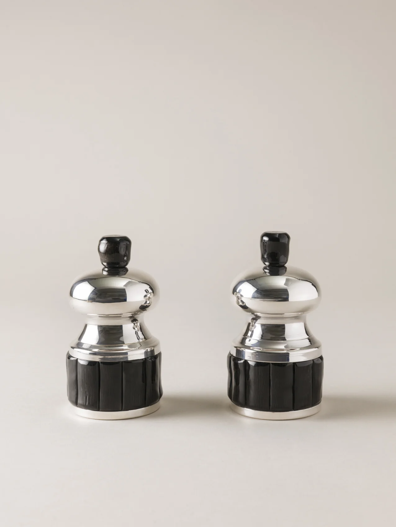 Pewter Salt Mill