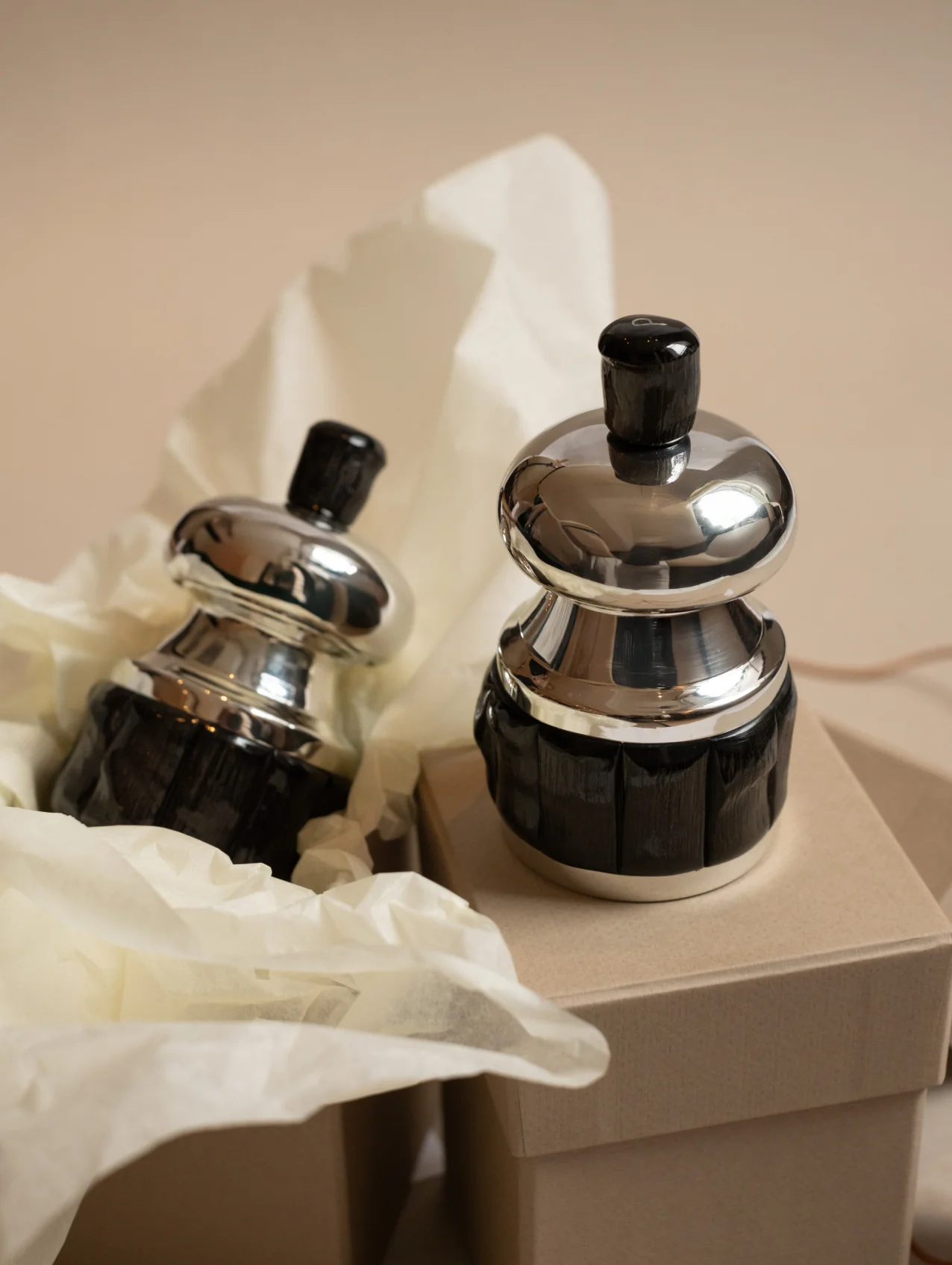 Pewter Salt Mill - Image 3