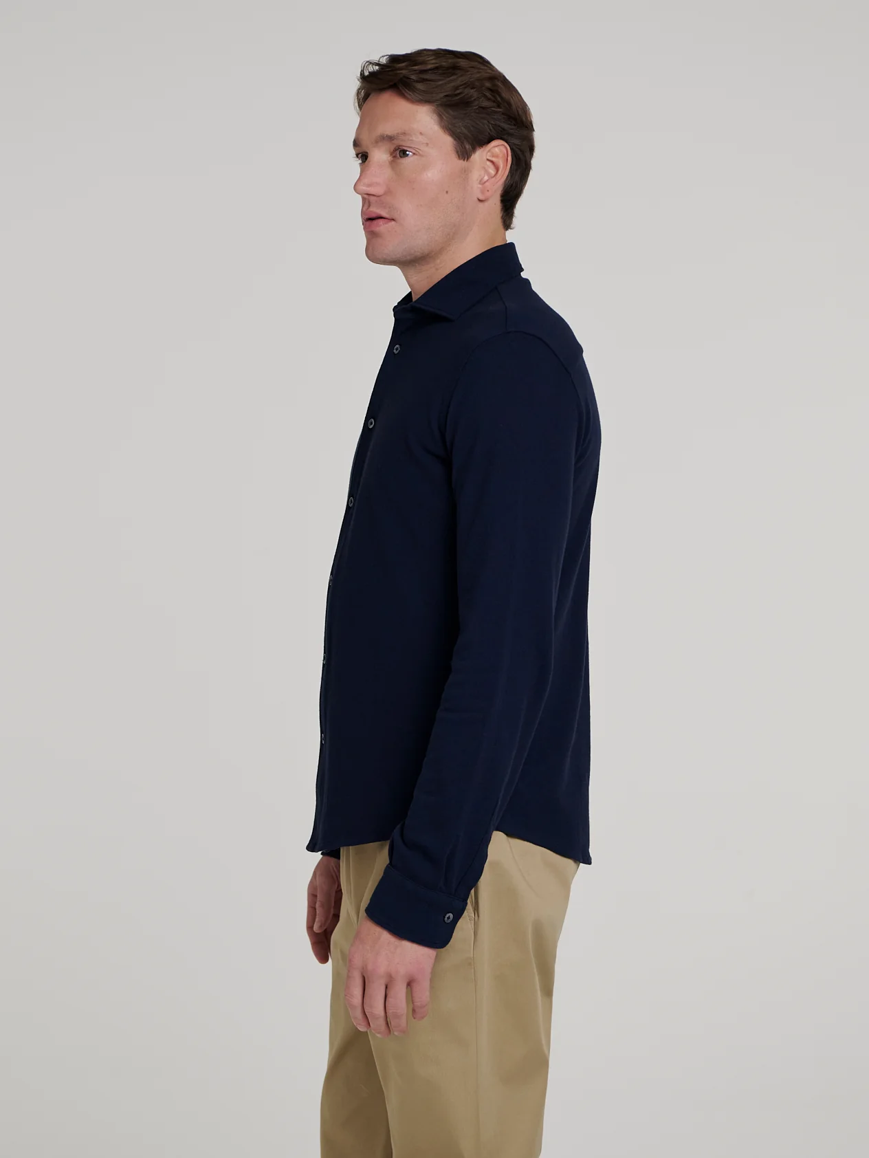 Navy Pique Shirt - Image 2