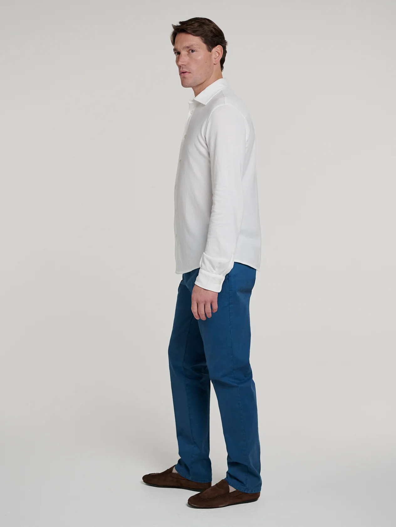 White Pique Shirt - Image 3