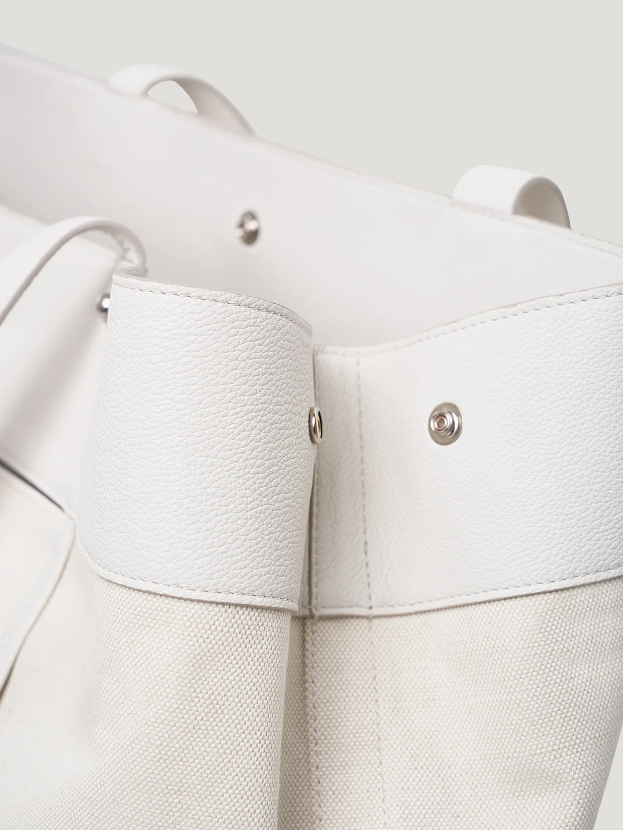 White Pocket Tote - Image 2