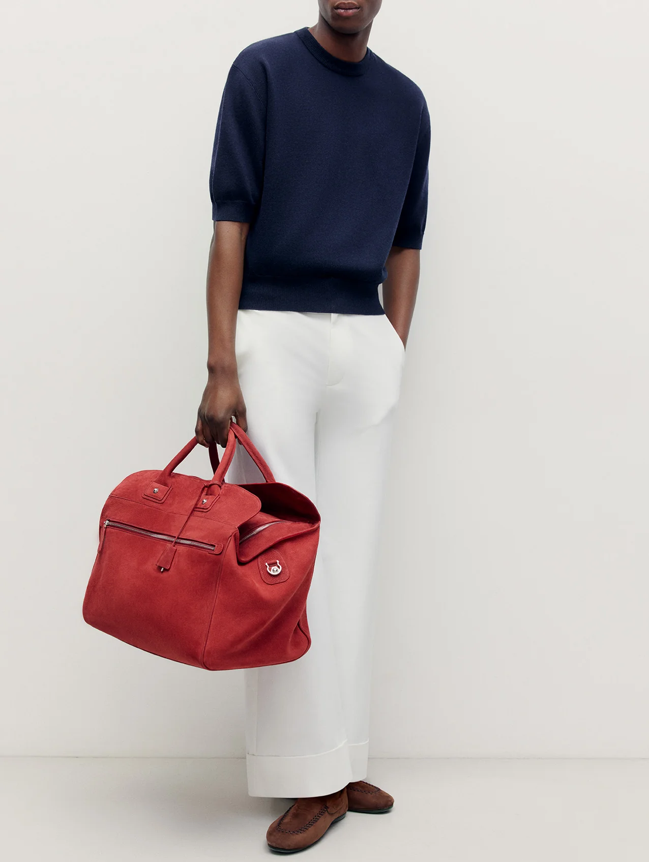 Navy La Mer Tee Shirt - Image 4