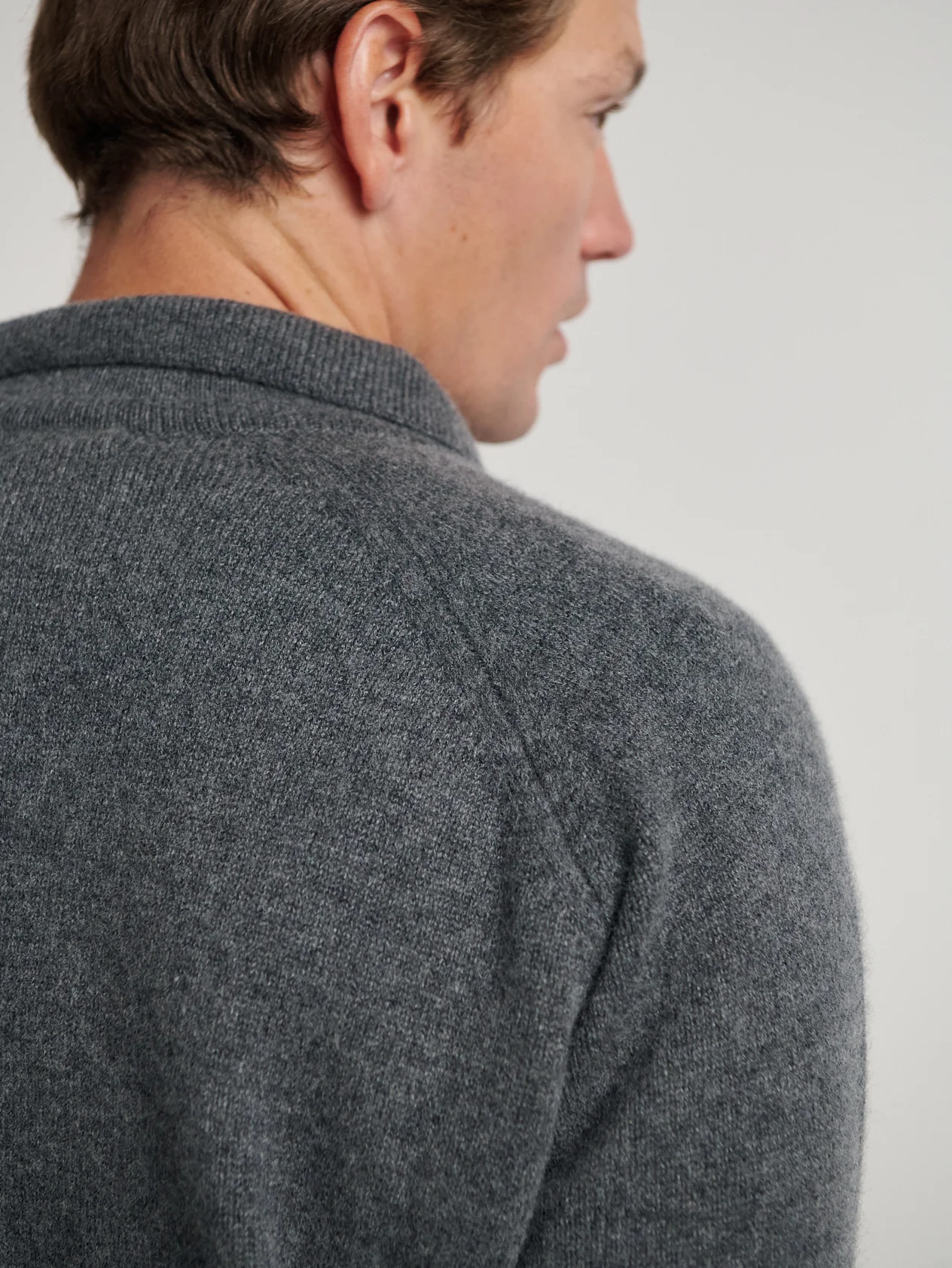 Grey Raglan Racing Polo - Image 9