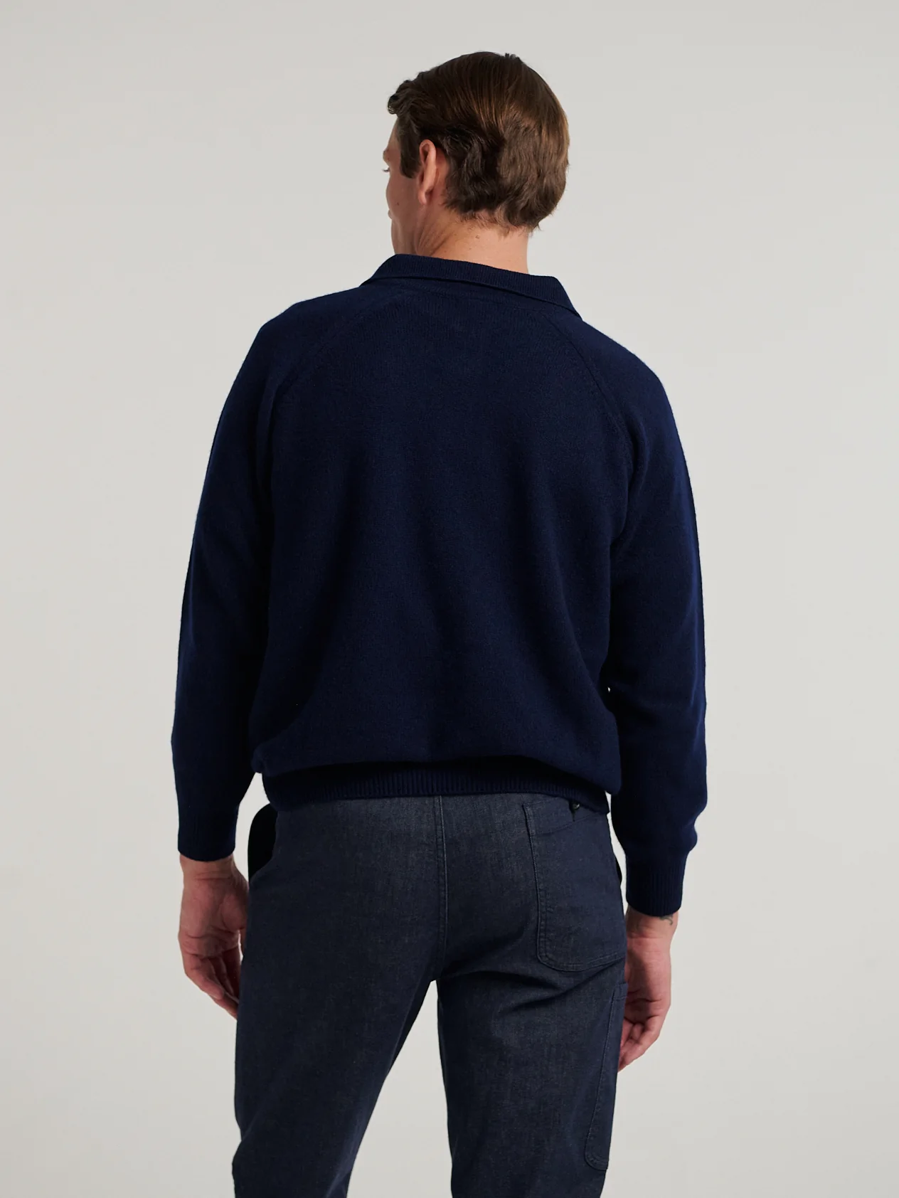 Navy Raglan Racing Polo - Image 6