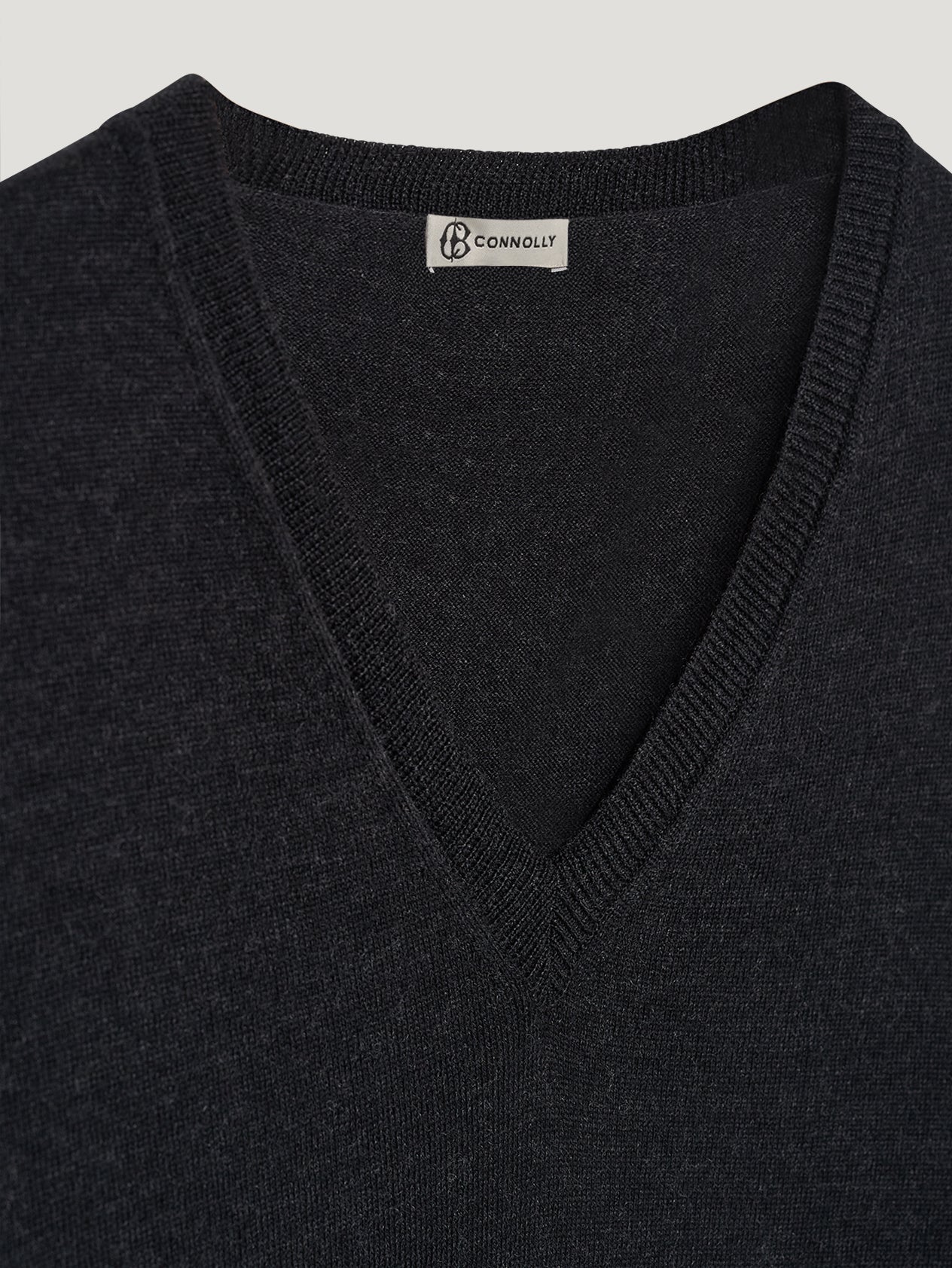 Charcoal Rally V Neck - Image 2