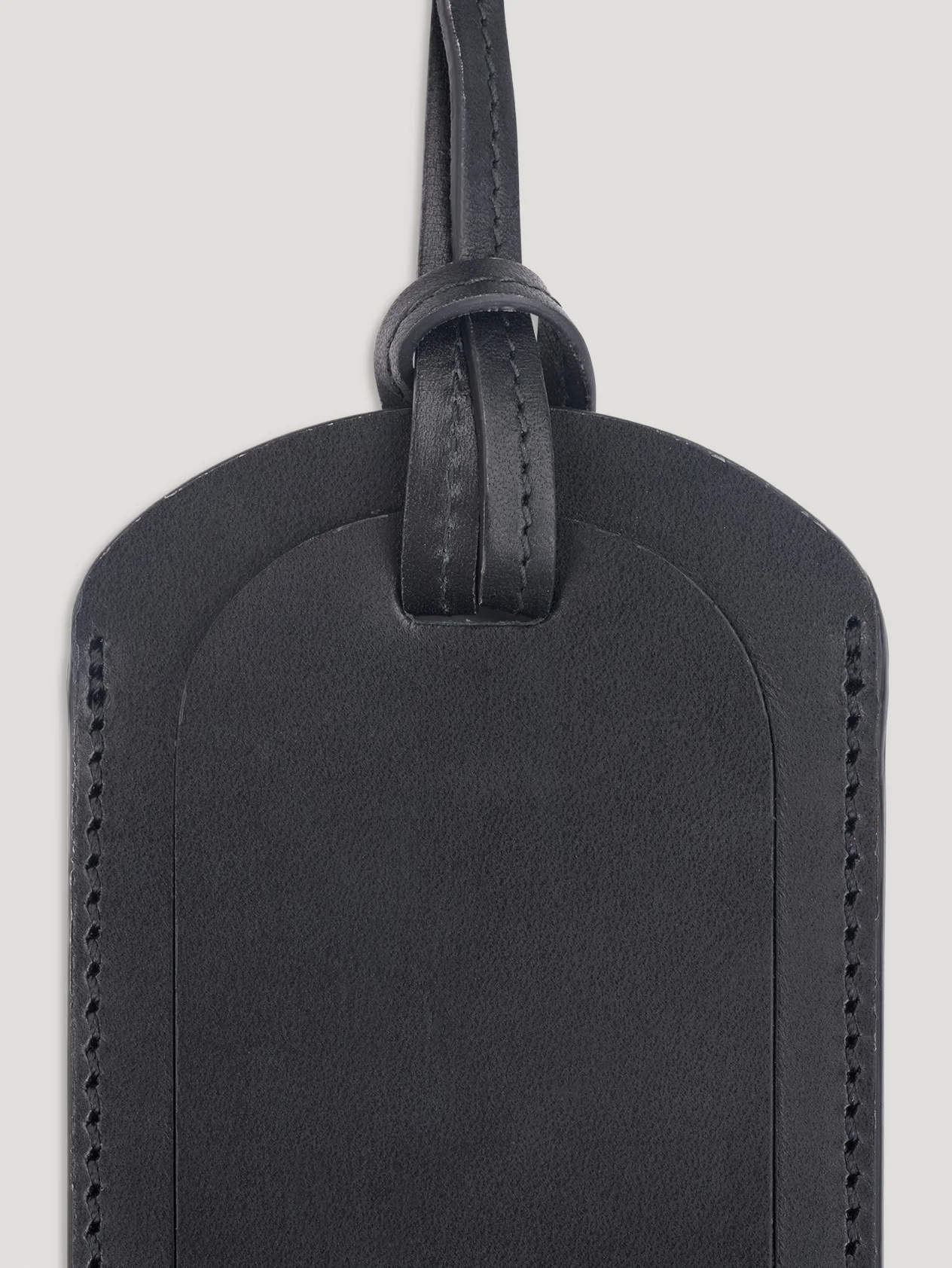 Black Rectangular Luggage Tag 1904 - Image 4