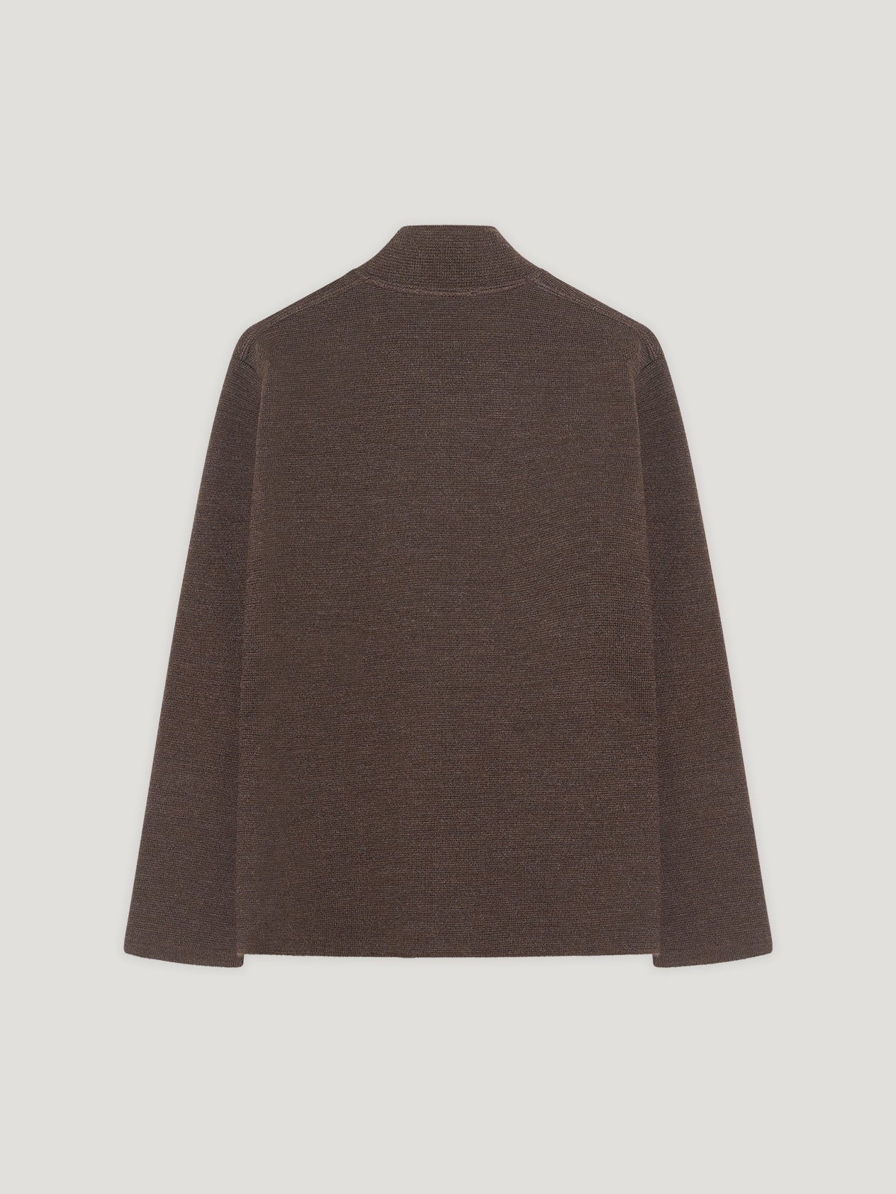 Brown Single Breasted Driving Jacket - Image 2