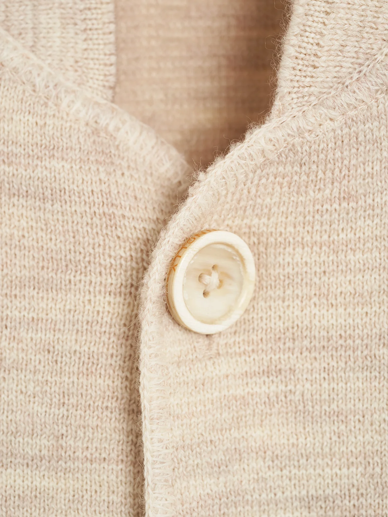 Natural Single Breasted Driving Jacket - Image 3