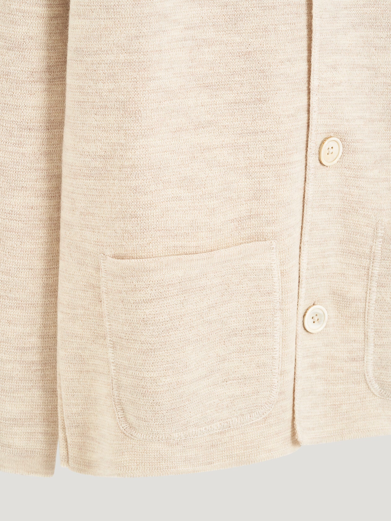 Natural Single Breasted Driving Jacket - Image 4