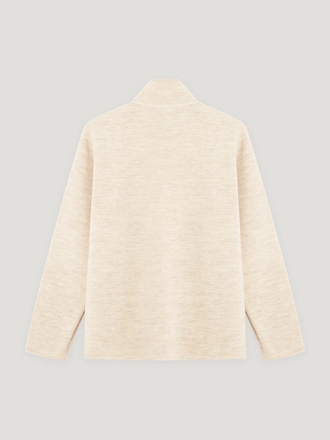 Natural Single Breasted Driving Jacket - Image 5
