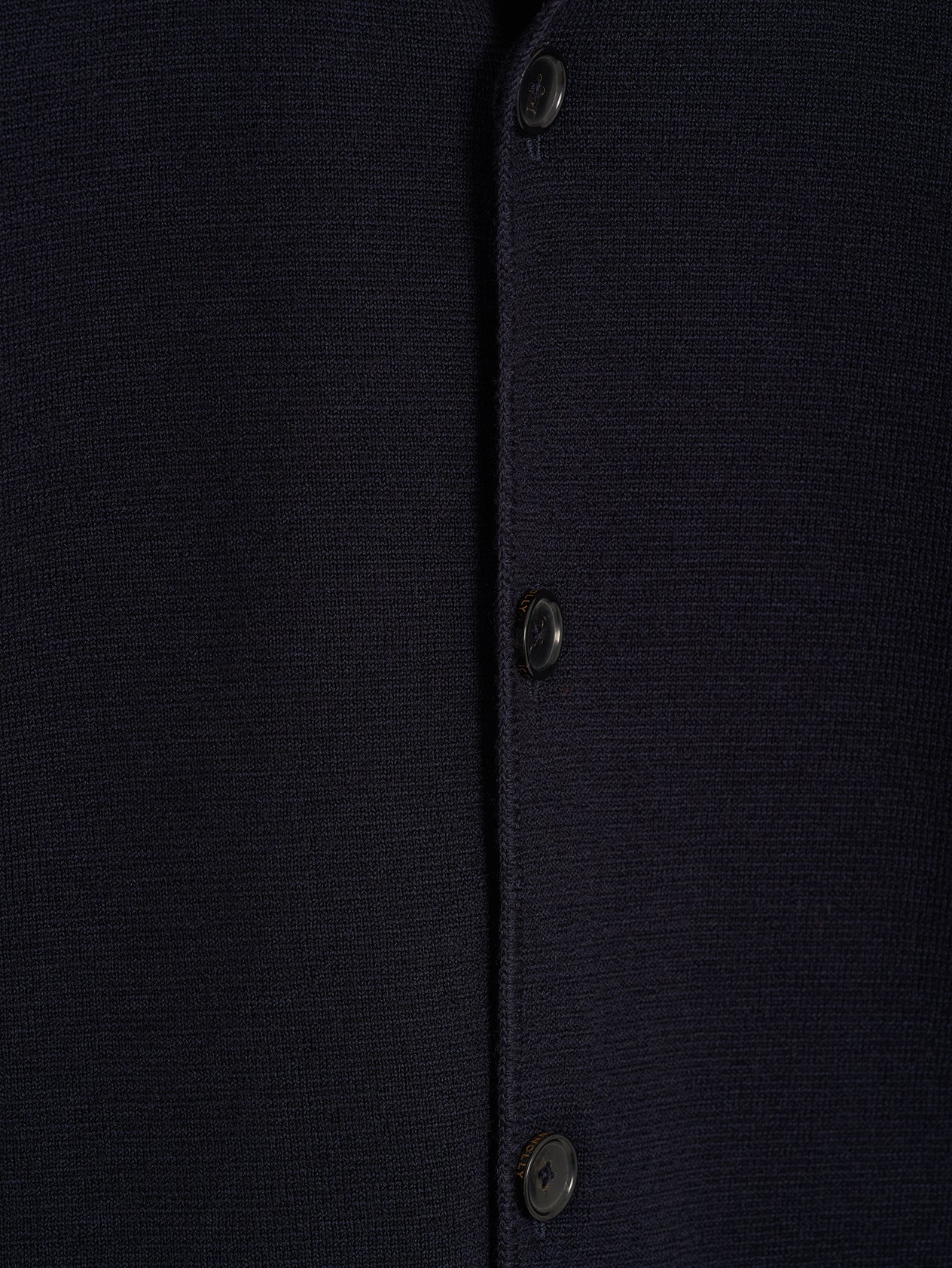 Navy Single Breasted Driving Jacket - Image 3