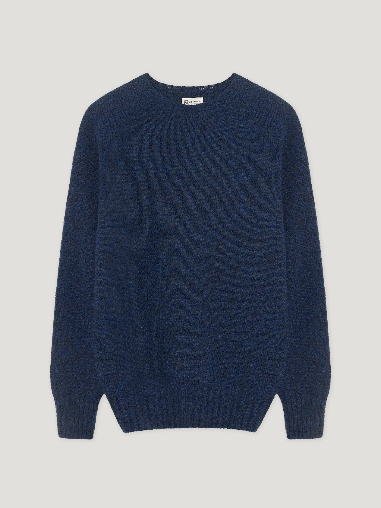 Denim Shetland Crew Neck