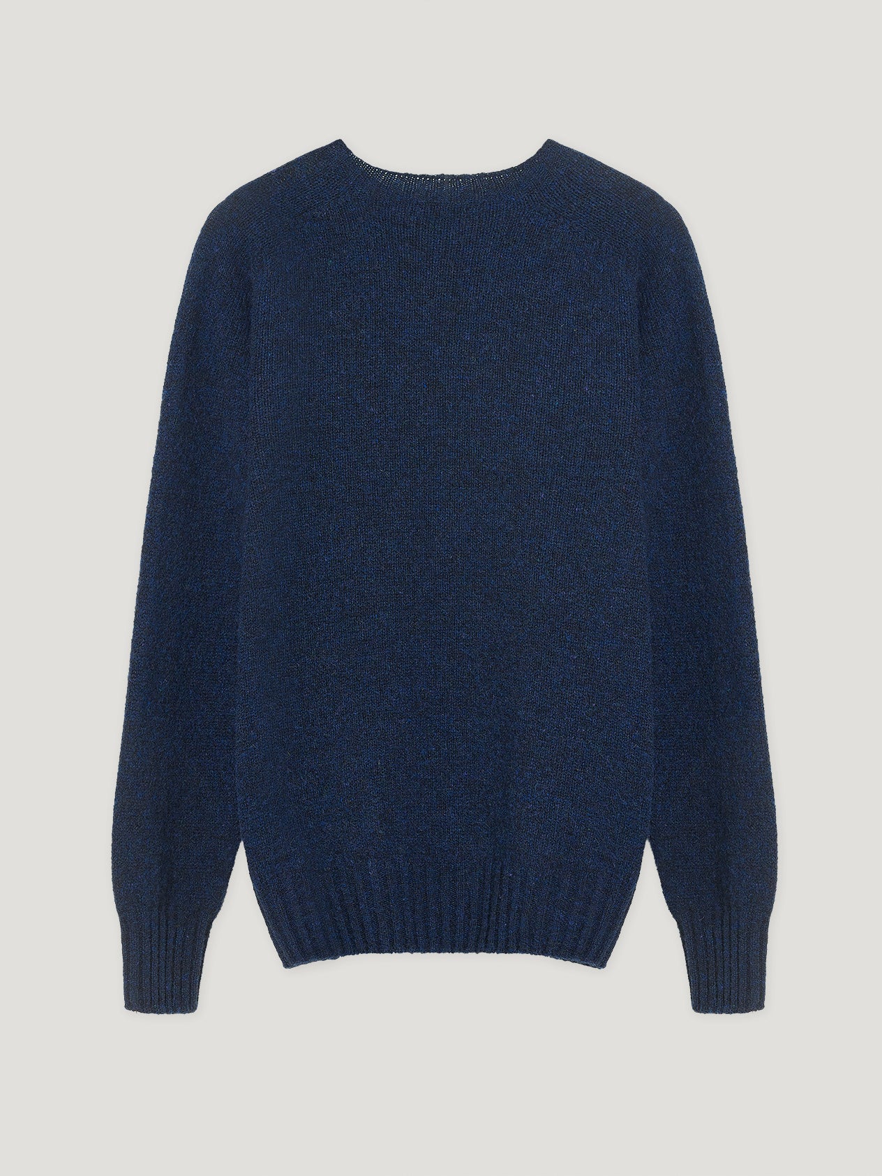 Denim Shetland Crew Neck - Image 2