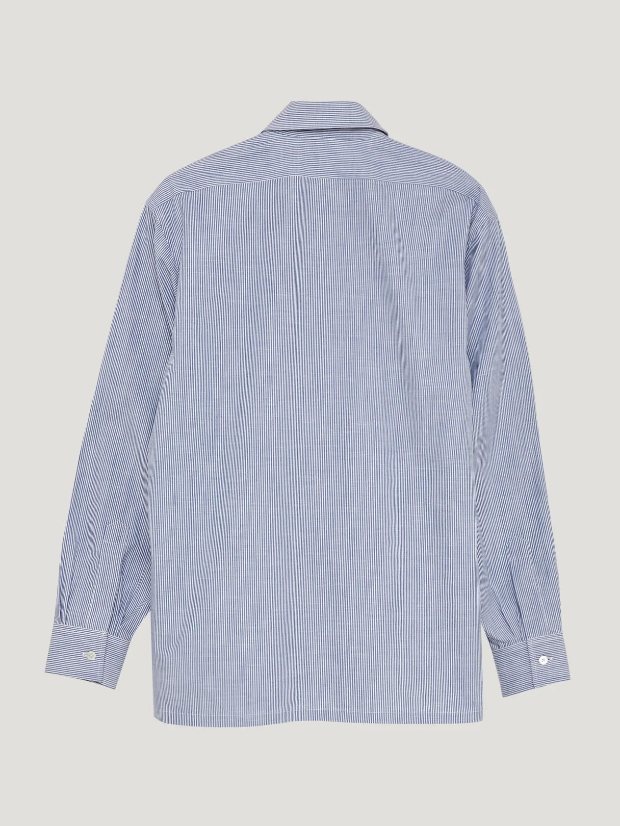 Blue Single Cuff Shirt - Image 2