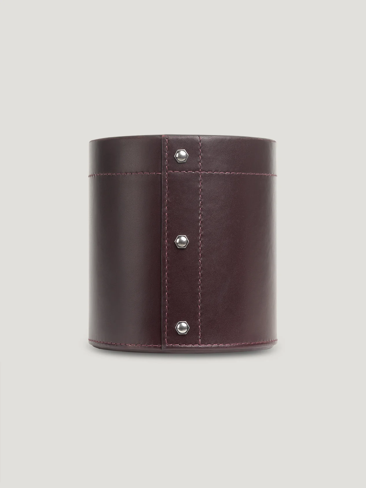 Burgundy Small Pen Pot
