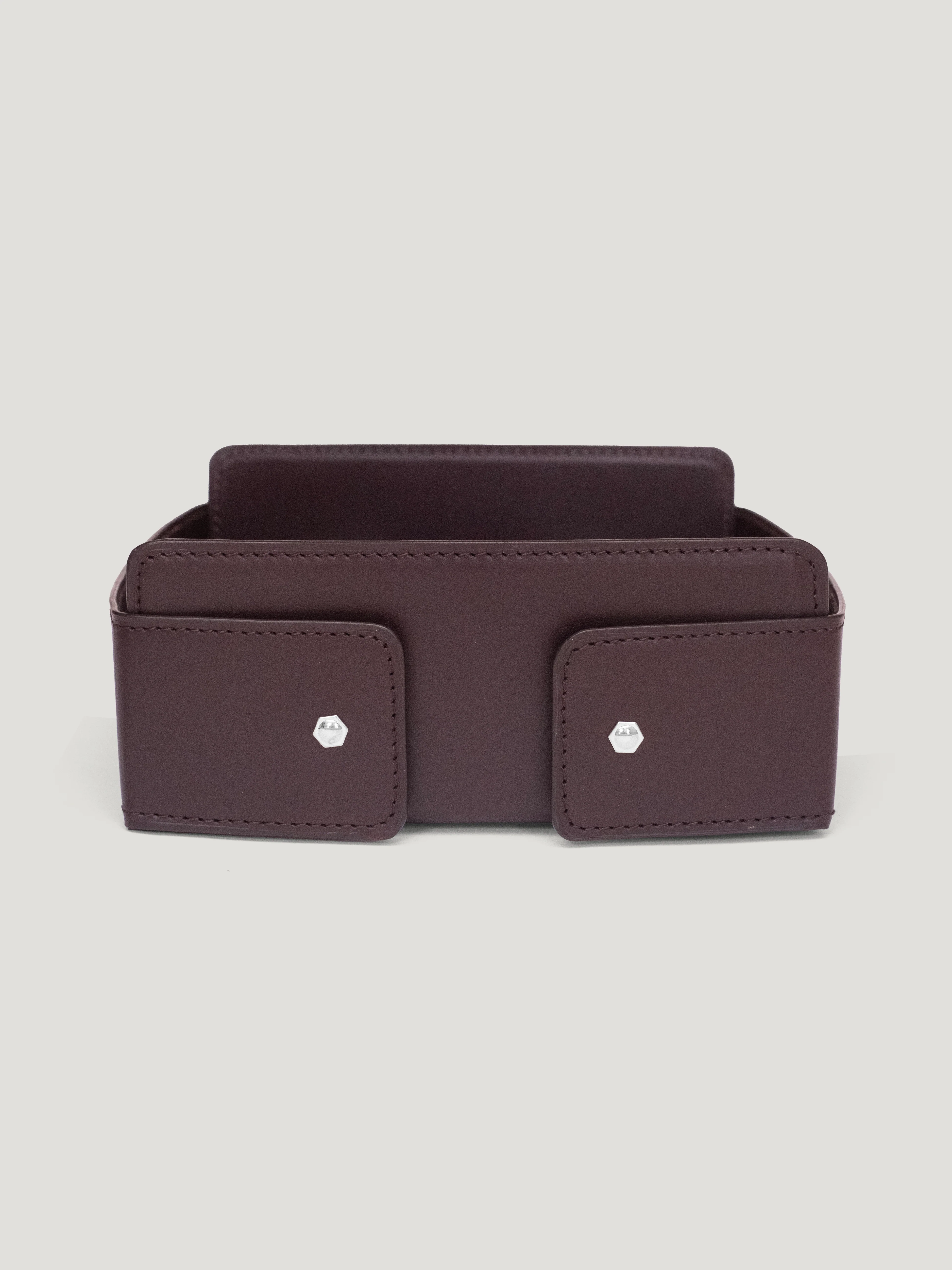 Burgundy Small Vide Poche - Image 2