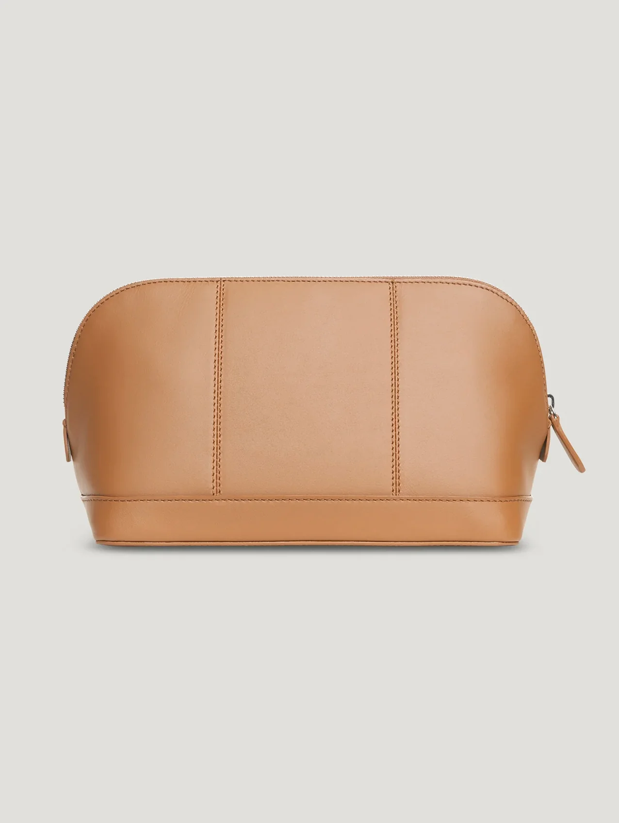 Dark Tan Small Washbag - Image 6
