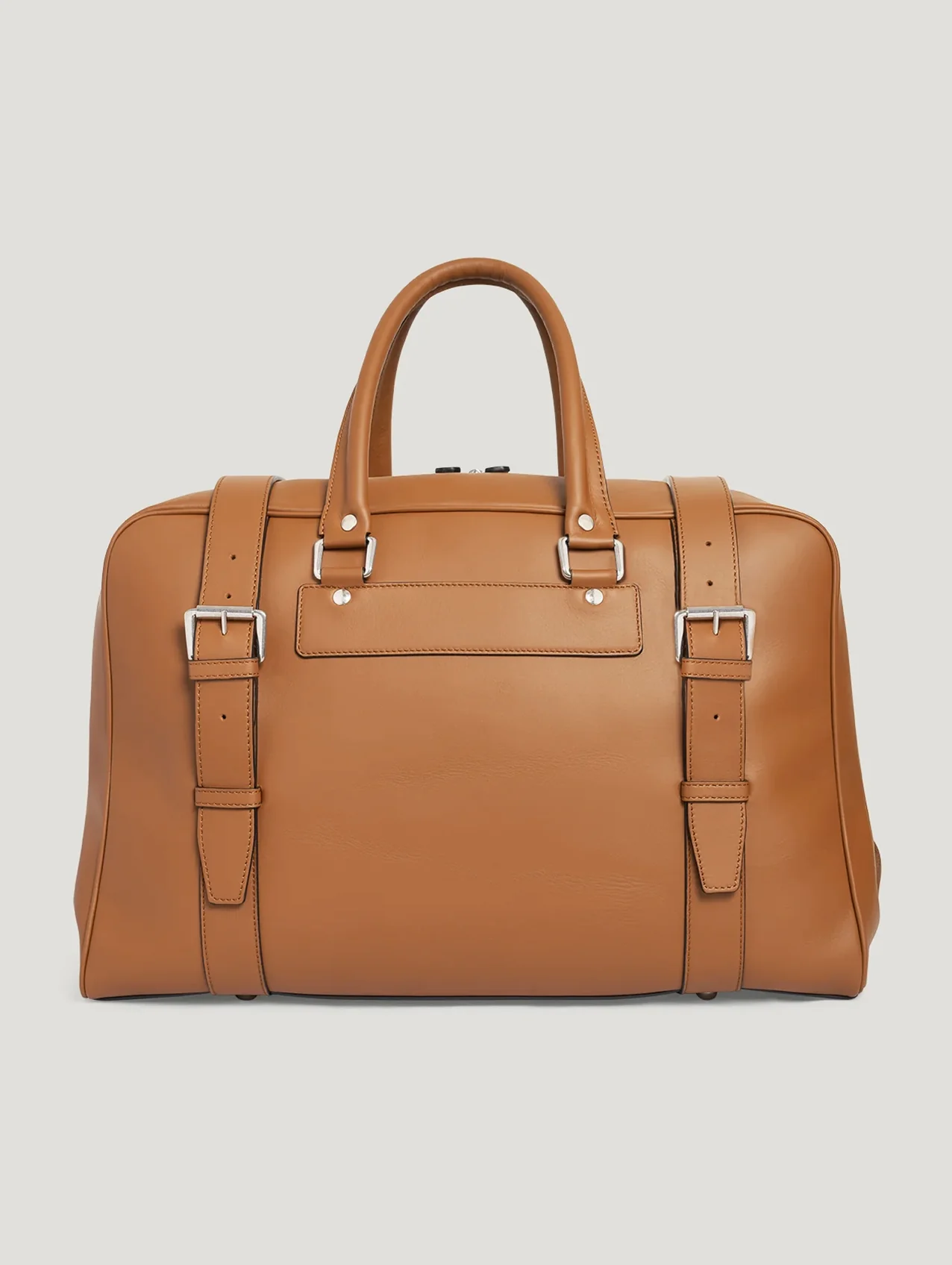 Dark Tan Sports Grip Bag with Badges - Image 2