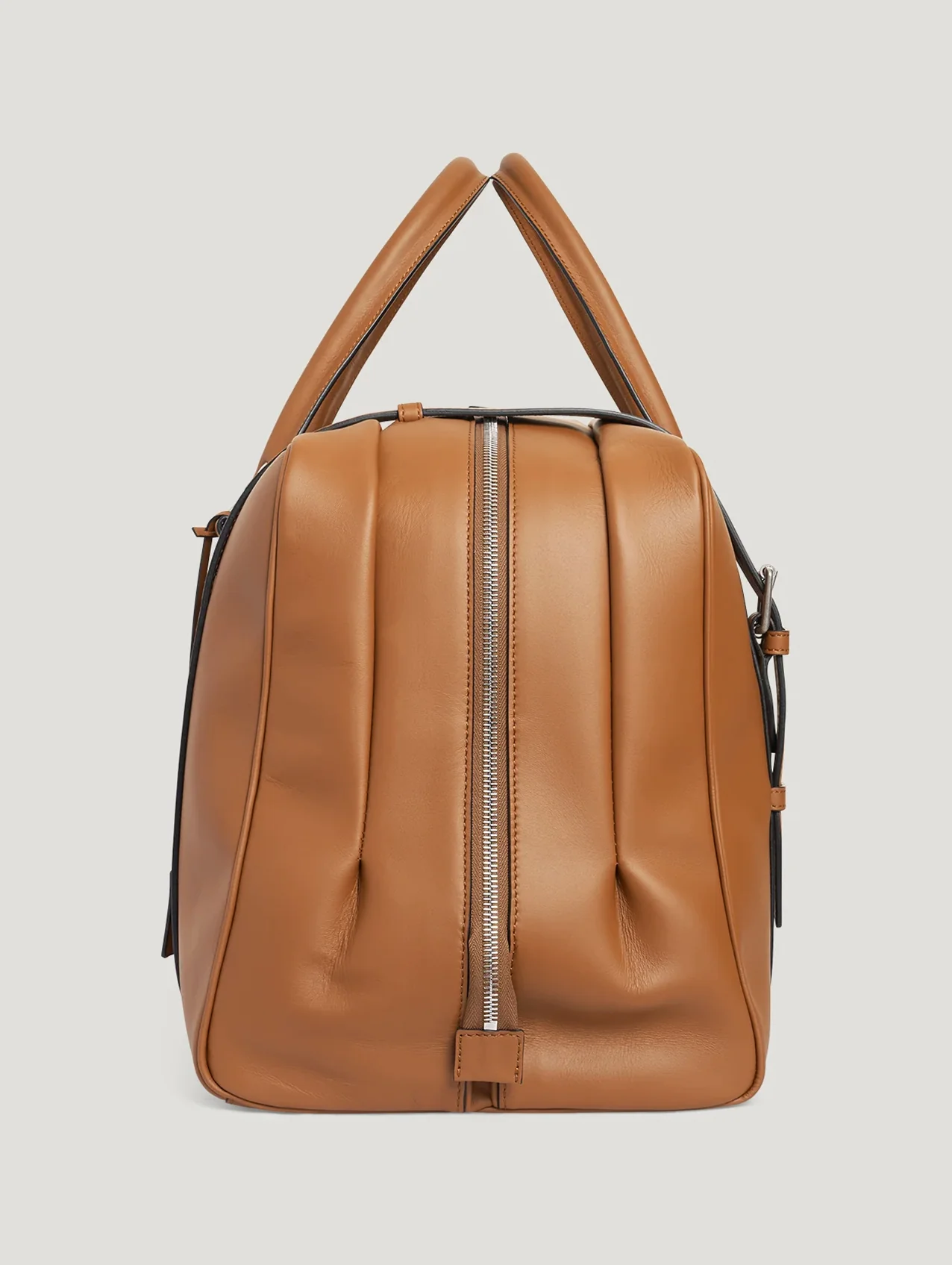 Dark Tan Sports Grip Bag with Badges - Image 4