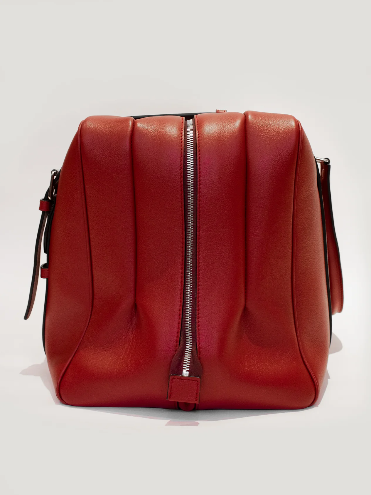 Red Sports Grip Bag with Badges - Image 5