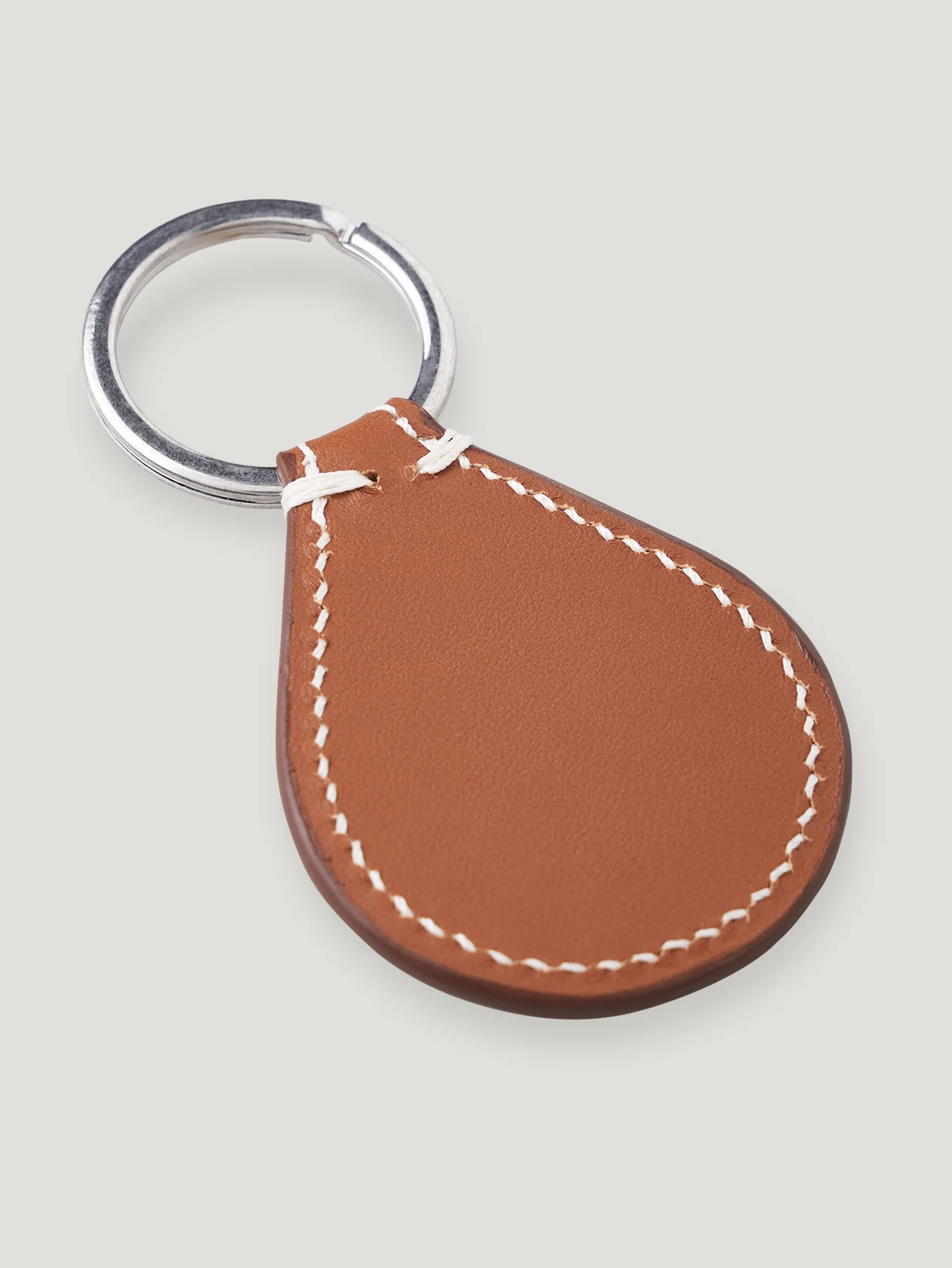 Tan St Christopher's Key Ring - Image 3