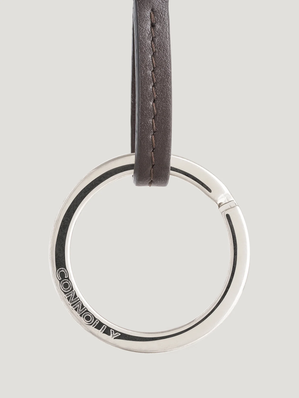 Brown String Key Ring - Image 2