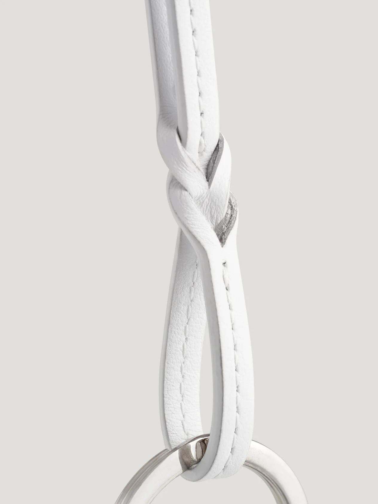 White String Key Ring - Image 2