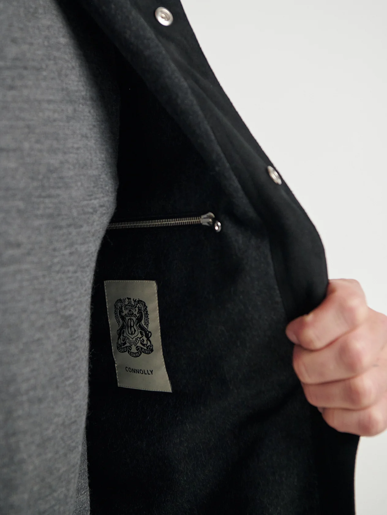Black Suede Overshirt - Image 6